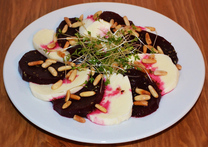 Rezeptbild für Rote Bete Caprese