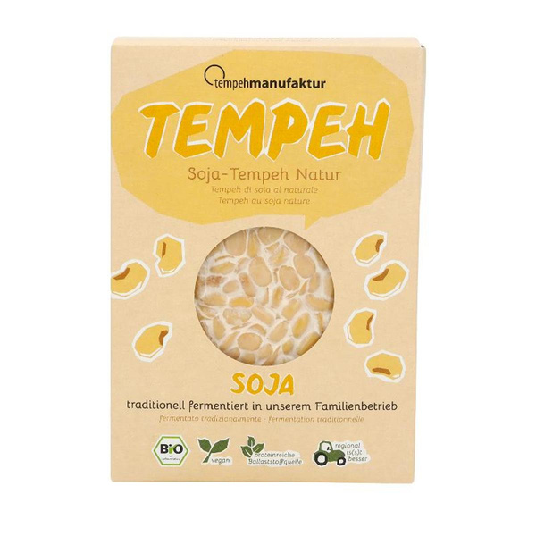 Produktfoto zu Tempeh Soja Natur 200g, MHD 28.10.26