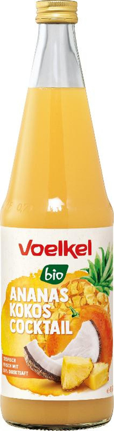 Produktfoto zu Ananas Kokos Cocktail, alkoholfrei 0,7l