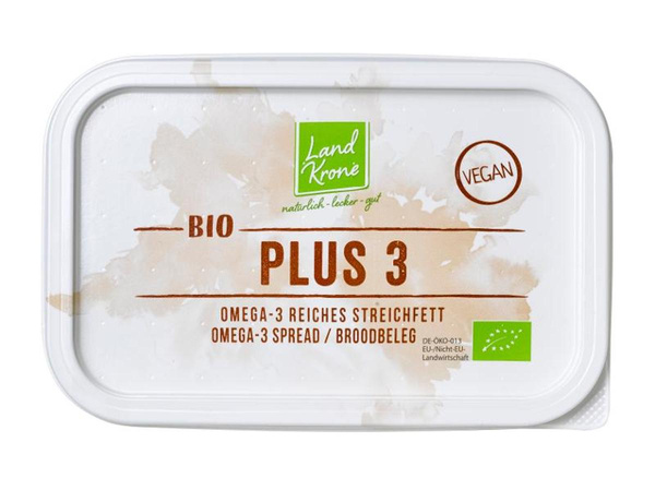 Produktfoto zu Margarine Plus3 250g, MHD 22.10.26