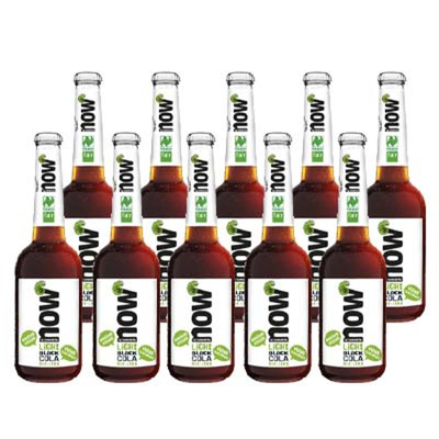 Produktfoto zu now light Black Cola 10x0,33l
