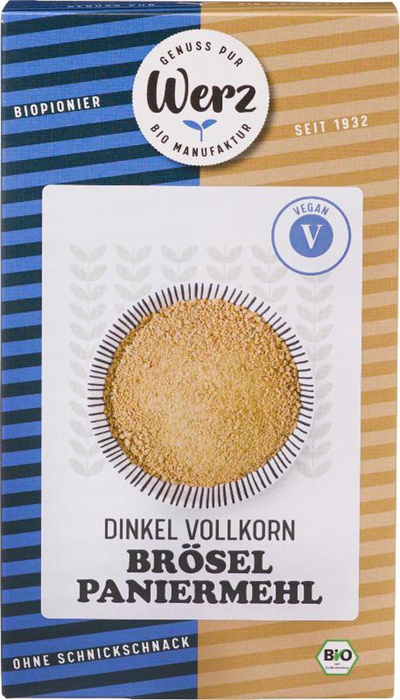 Produktfoto zu Brösel Paniermehl Dinkel 200g