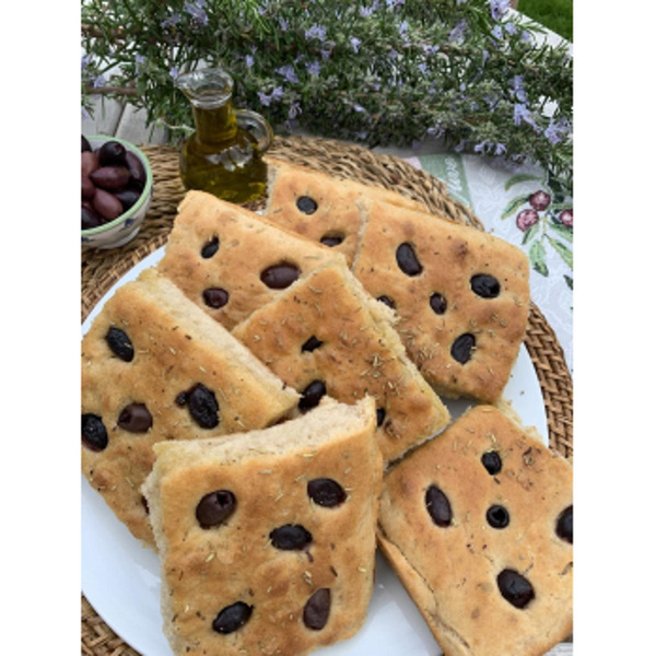 Produktfoto zu Focaccia Oliven, 4 Stücke