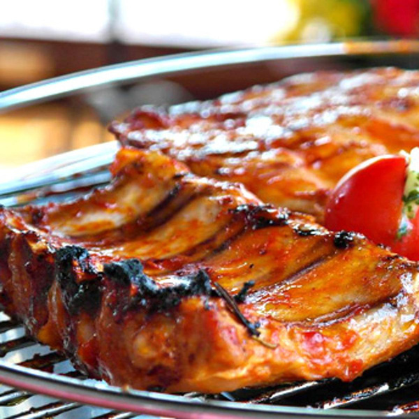 Produktfoto zu Grillrippchen, Gyros-Art, 2 Stück