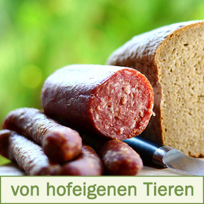 Produktfoto zu Mettwurst Rind 2 Stück