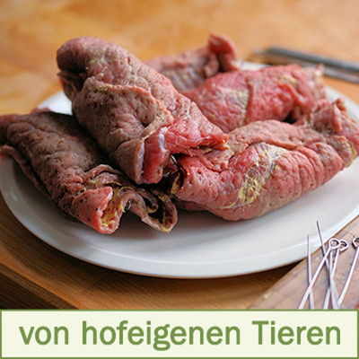 Produktfoto zu Rinderrouladen 4 Stück à ca. 175g