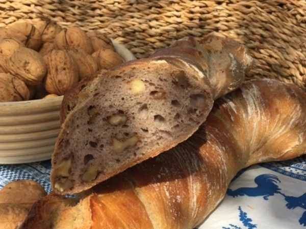 Produktfoto zu Wurzelbrot-Walnuss 500g