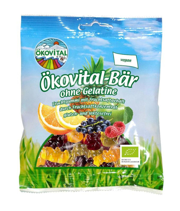 Produktfoto zu Bio-Bärchen ohne Gelatine 80g