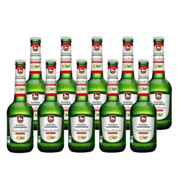 Produktfoto zu Lammsbräu Radler alkoholfrei 10x0,33 l