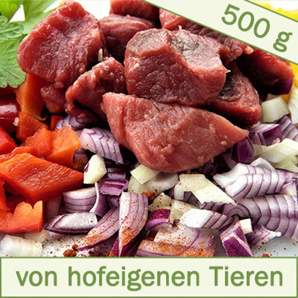 Produktfoto zu Rindergulasch ca. 500g