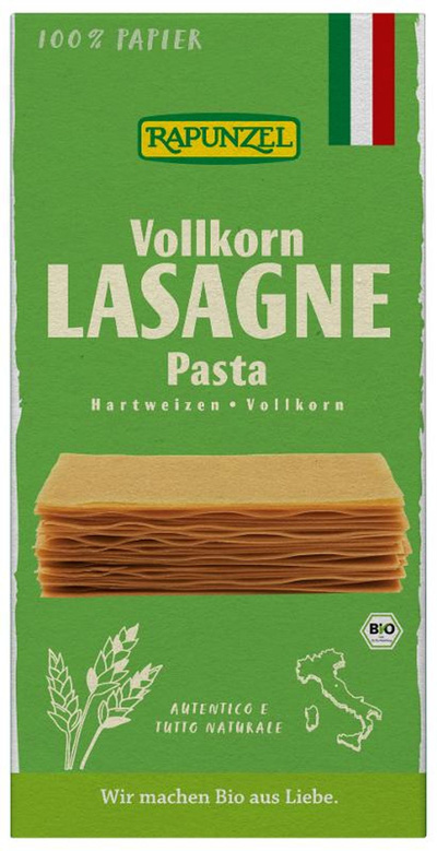 Produktfoto zu Lasagne-Platten Vollkorn 250g