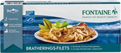 Produktfoto zu Brathering Filet in Marinade 325g