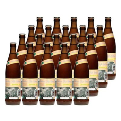 Produktfoto zu Pinkus Hefe Weizen 20x0,5l