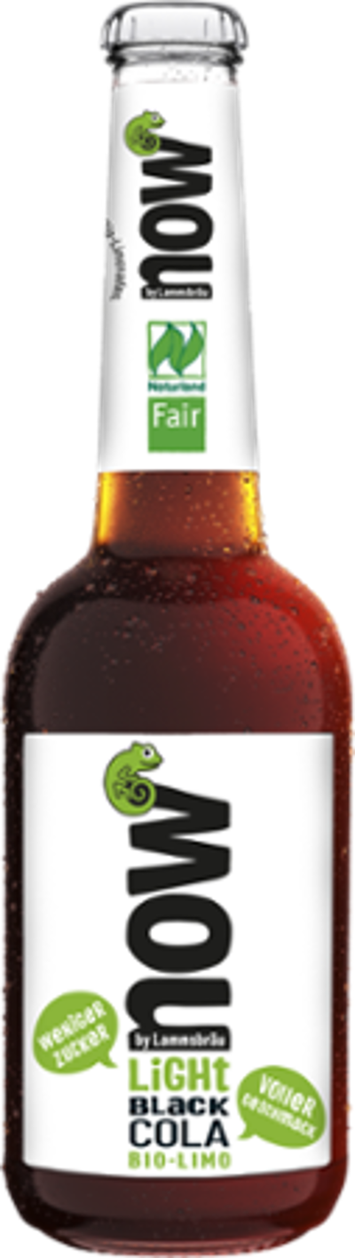 Produktfoto zu now light Black Cola 0,33l