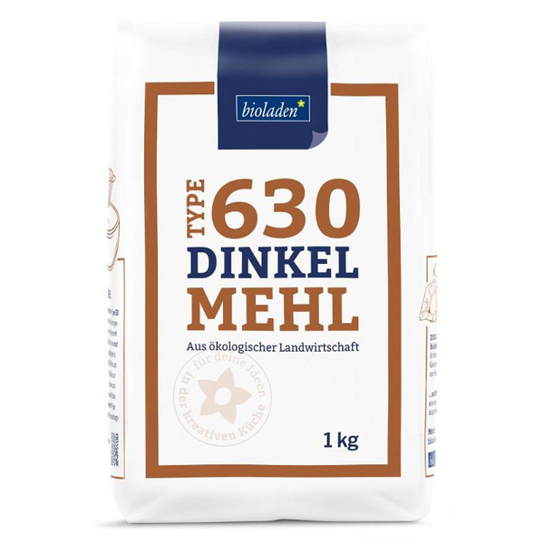 Produktfoto zu Dinkelmehl Type 630 1kg