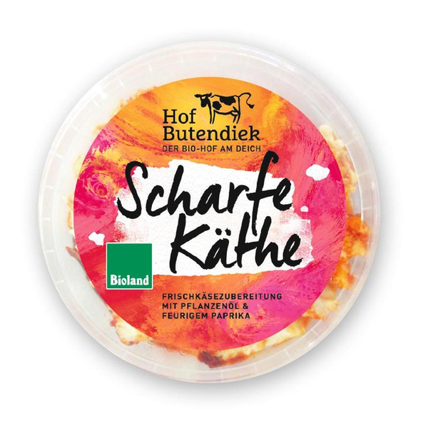 Produktfoto zu Scharfe Käthe Frischkäse 150g