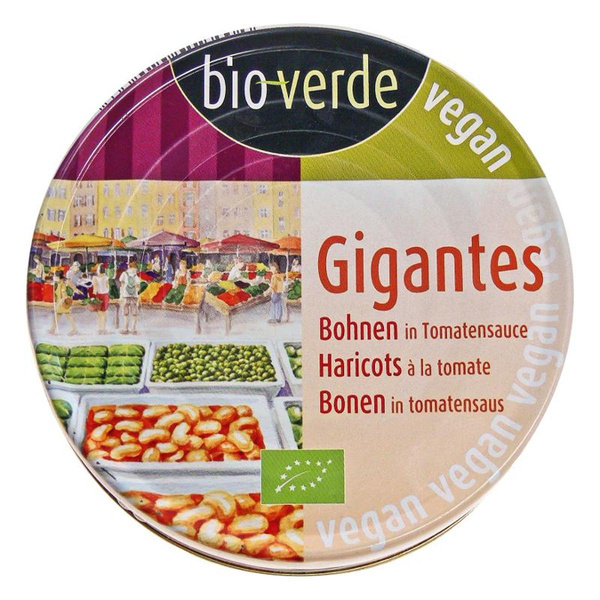 Produktfoto zu Gigantes Riesenbohnen 190g