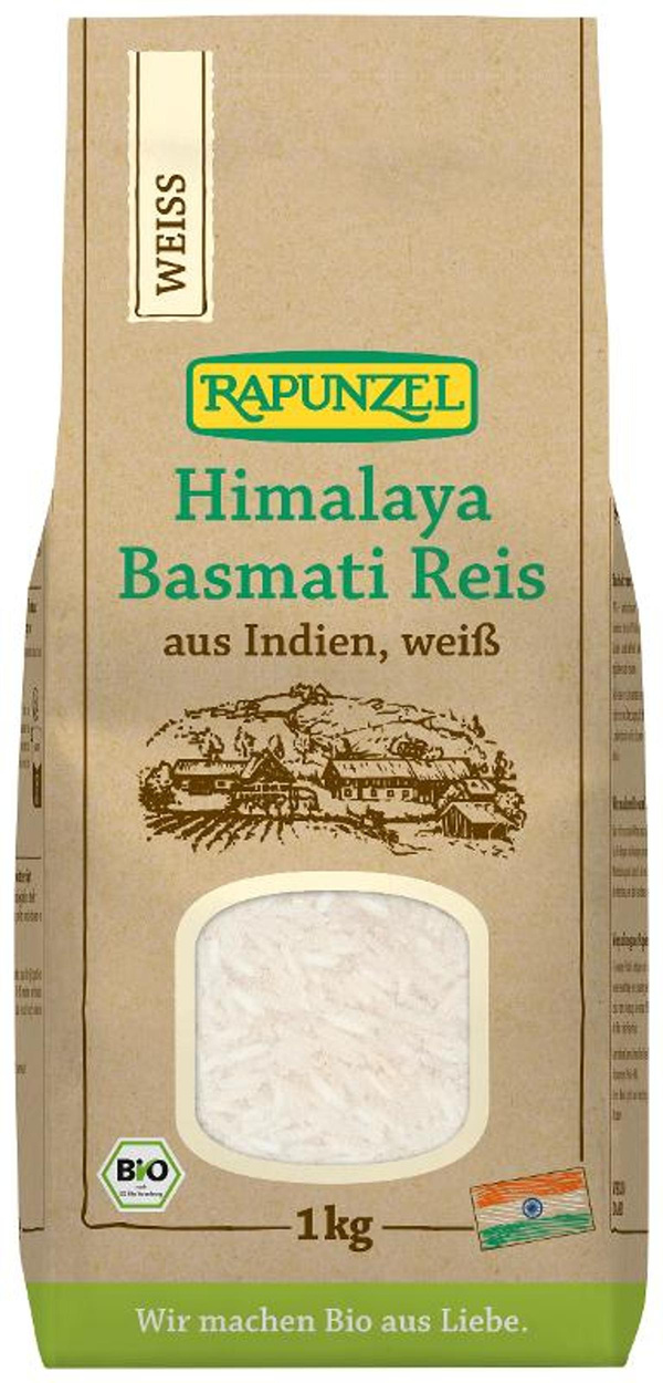 Produktfoto zu Basmati Reis weiß 1kg