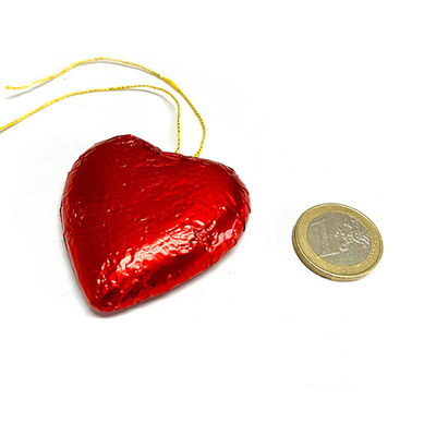 Produktfoto zu Schokoherz mit Praliné-Füllung 15g