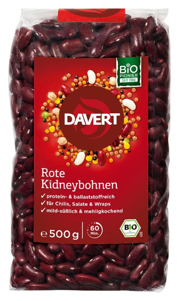 Produktfoto zu Kidneybohnen 500g