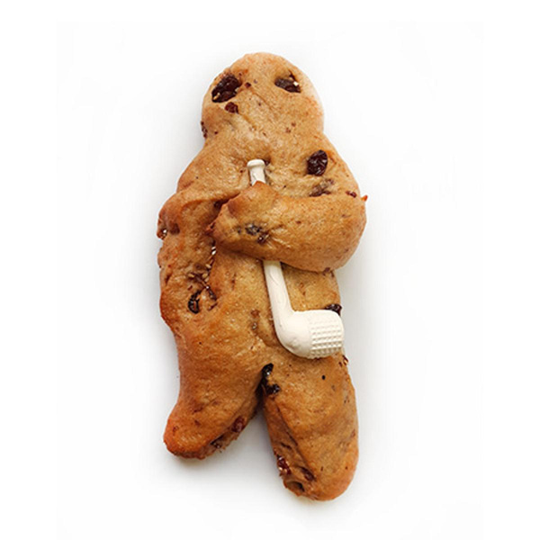 Produktfoto zu Weckmann mit Rosinen 160g, vegan