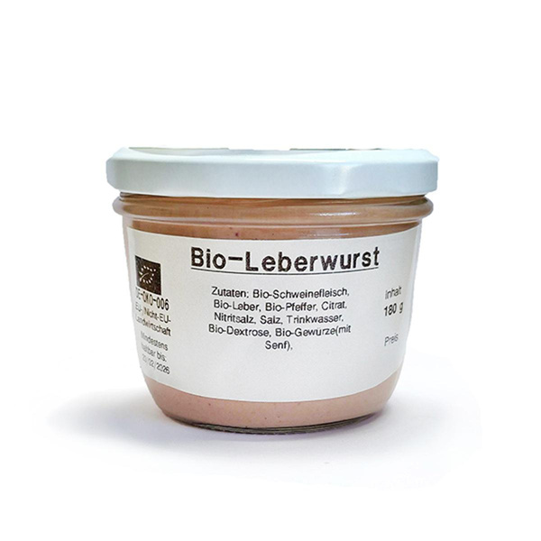 Produktfoto zu Leberwurst fein 180g