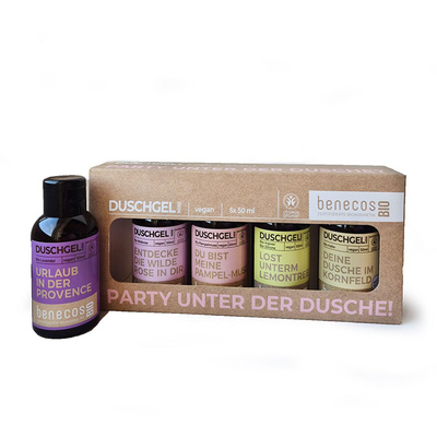 Produktfoto zu Geschenkset Mini Party unter der Dusche