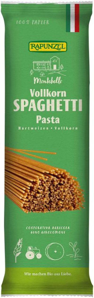 Produktfoto zu Spaghetti Vollkorn 500g