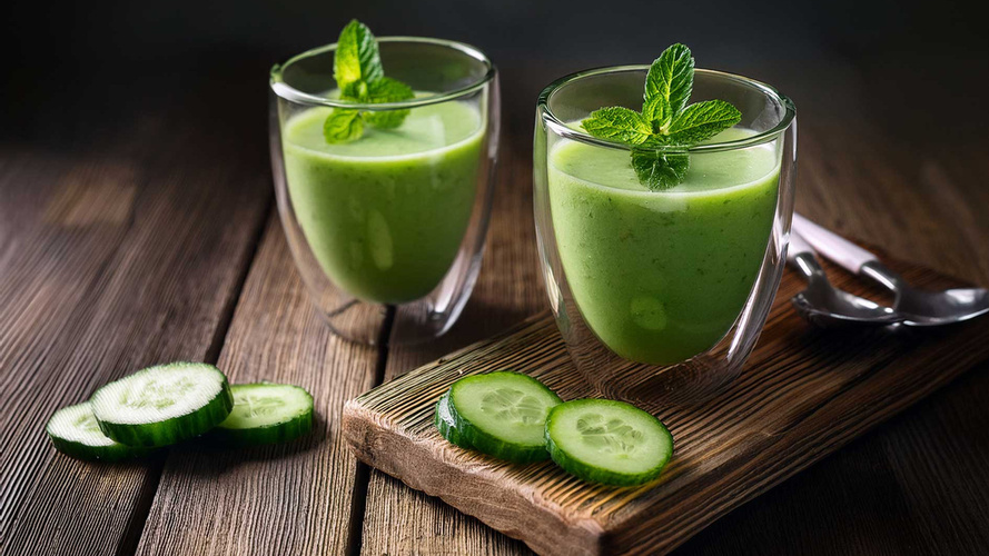 Rezeptbild für Gurken Gazpacho