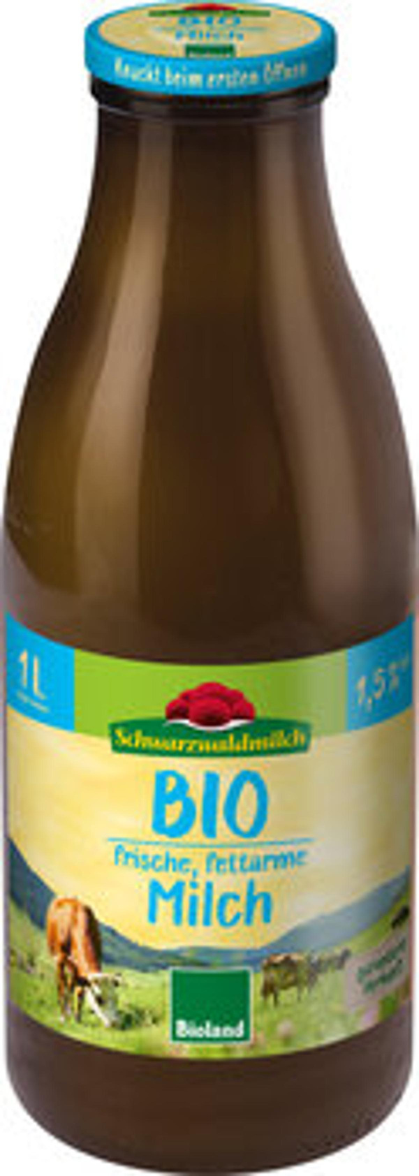 Produktfoto zu Fettarme Milch 1l