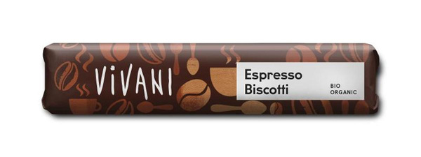 Produktfoto zu Espresso Biscotti Schokoriegel 40g