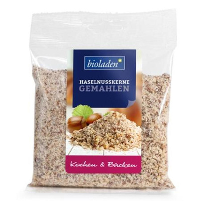 Produktfoto zu Haselnusskerne, gemahlen 100g