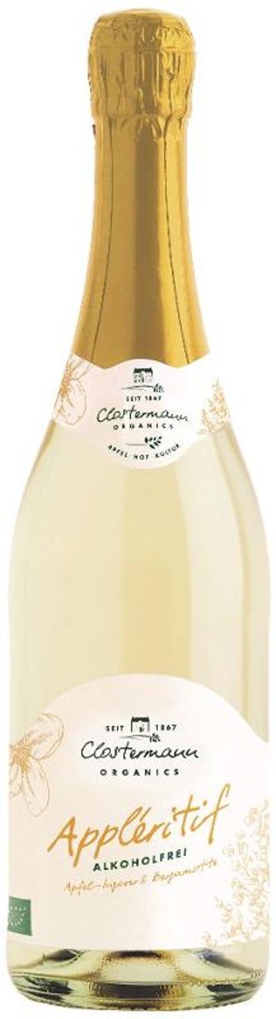 Produktfoto zu Appléritif Apfel, Ingwer & Bergamotte 0,75l (alkoholfrei)