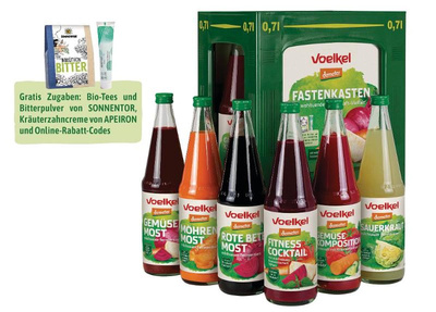 Produktfoto zu Fastenkasten 6 x 0,7 l