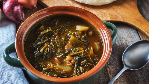 Rezeptbild für Mallorquinischer Mangold-Eintopf