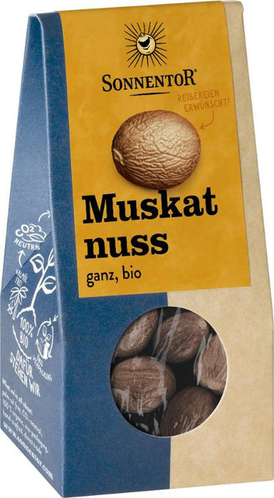 Produktfoto zu Muskatnüsse 25g