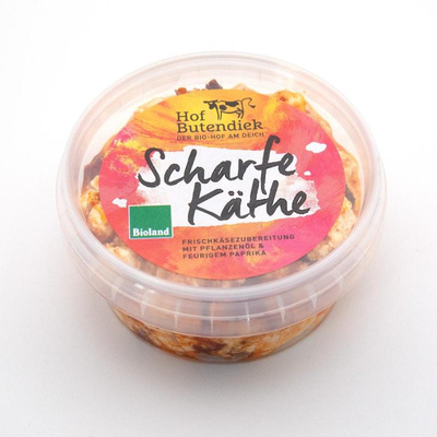Produktfoto zu Scharfe Käthe Frischkäse 150g
