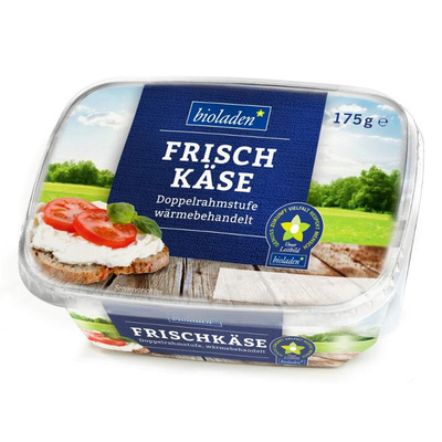 Produktfoto zu Frischkäse Natur (bioladen), 175g