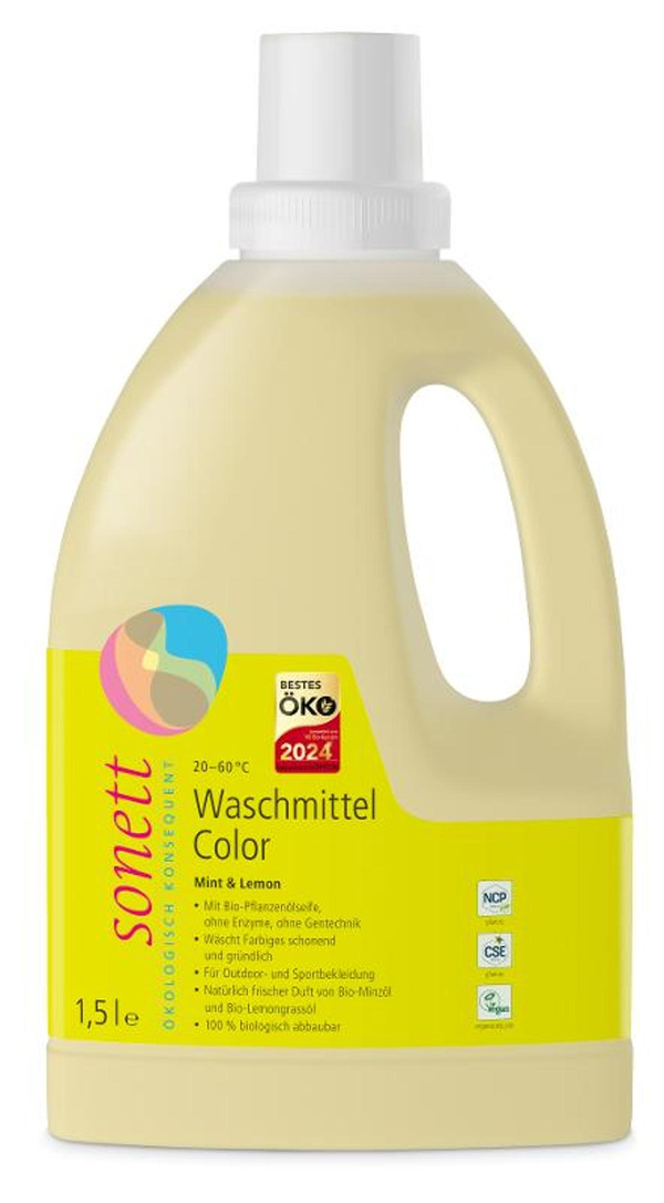 Produktfoto zu Waschmittel Color Mint & Lemon 1,5l