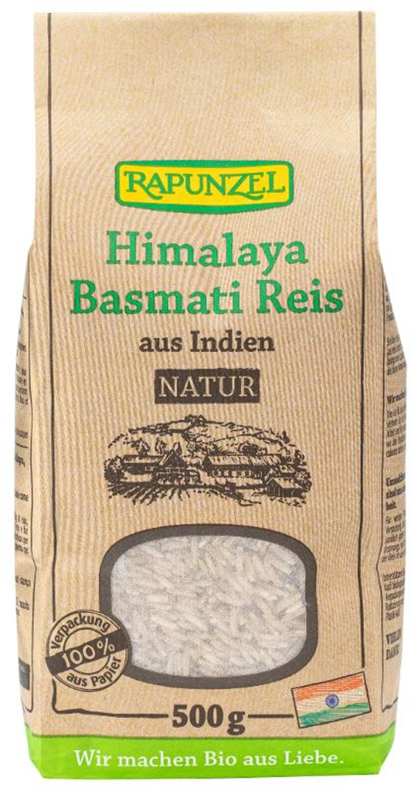 Produktfoto zu Basmati Reis natur 500g