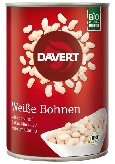 Produktfoto zu Weiße Bohnen 240g