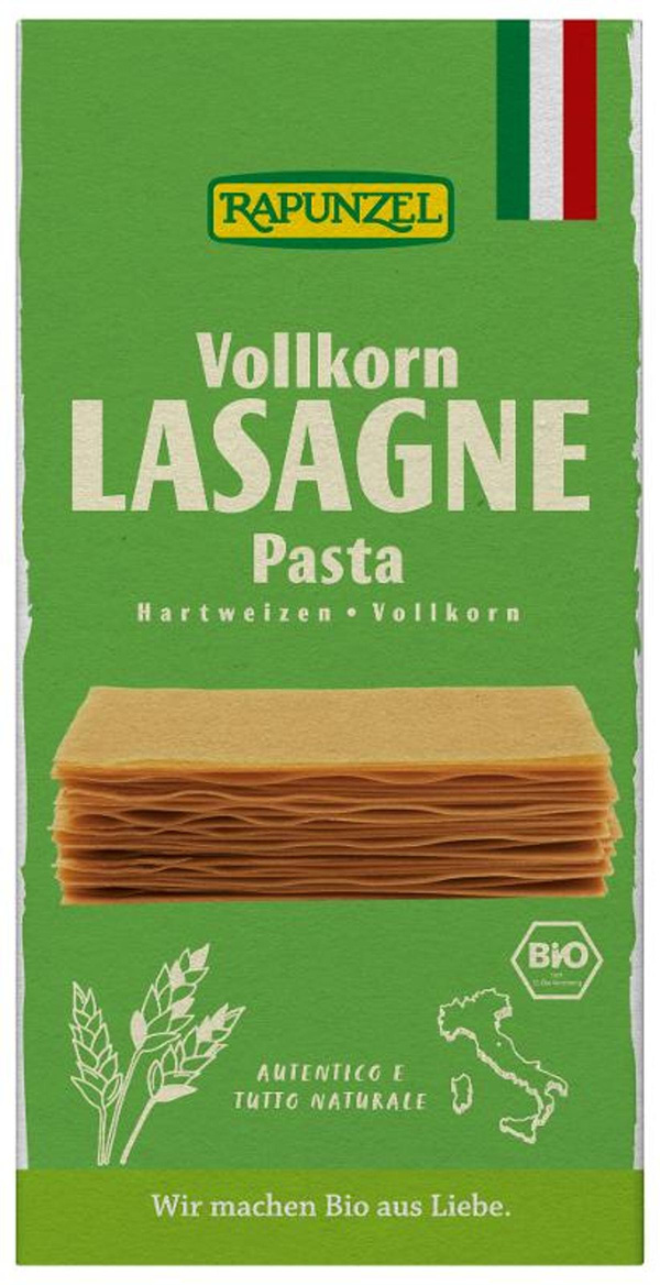 Produktfoto zu Lasagne-Platten Vollkorn 250g