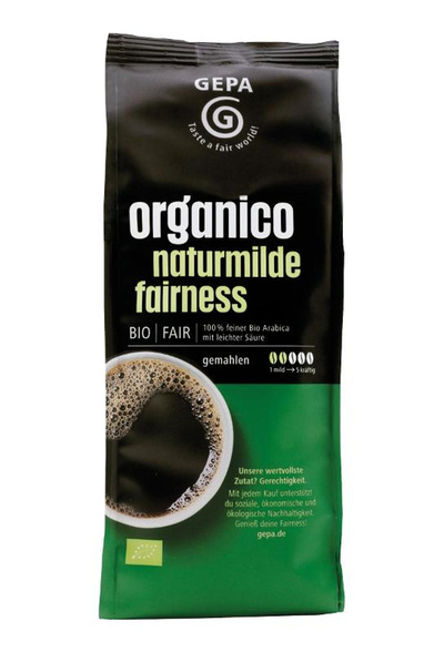 Produktfoto zu Café Organico gemahlen 250g