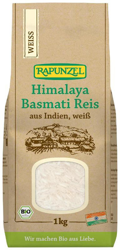 Produktfoto zu Basmati Reis weiß 1kg