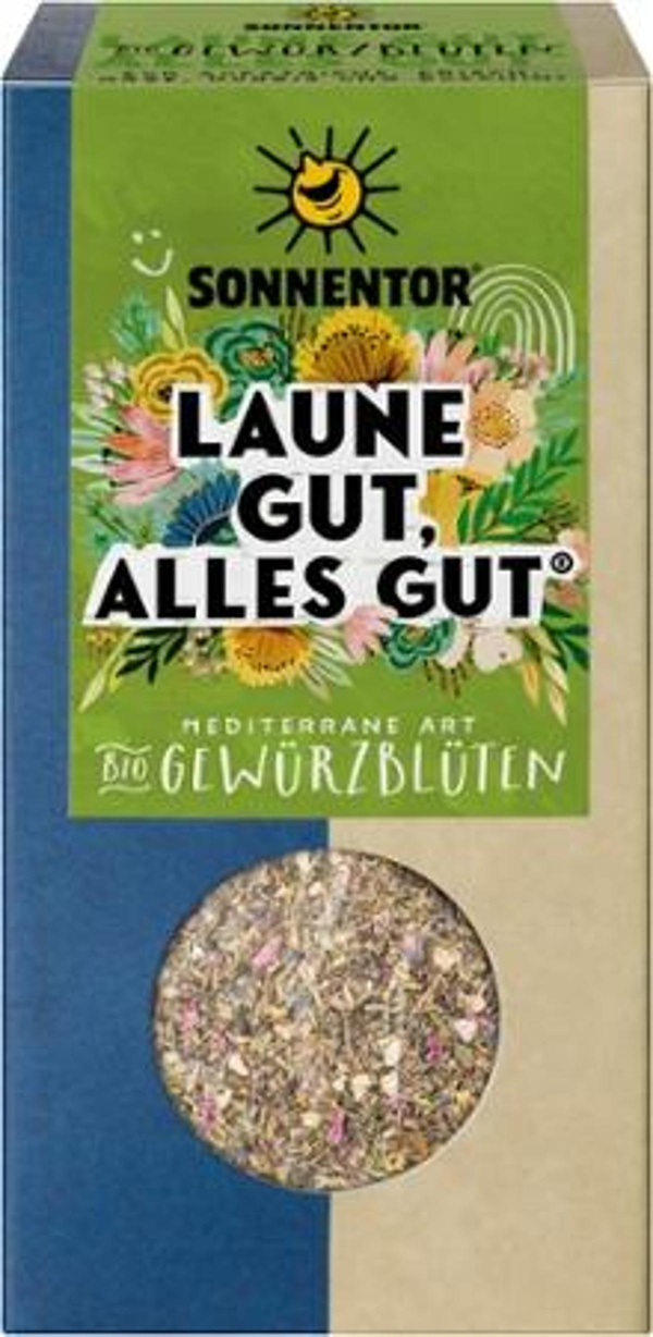 Produktfoto zu Laune gut, alles gut Gewürz-Blüten-Zubereitung 25g