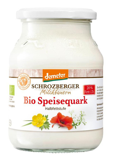 Produktfoto zu Speisequark halbfett 20% - im Glas