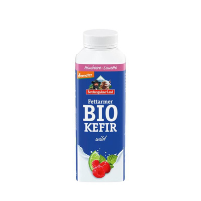 Produktfoto zu Kefir 1,5 % Himbeere-Limette