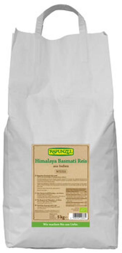 Produktfoto zu Himalaya Basmati Reis weiß 5 kg