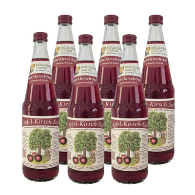 Produktfoto zu Apfel-Kirsch-Saft 6x0,7l