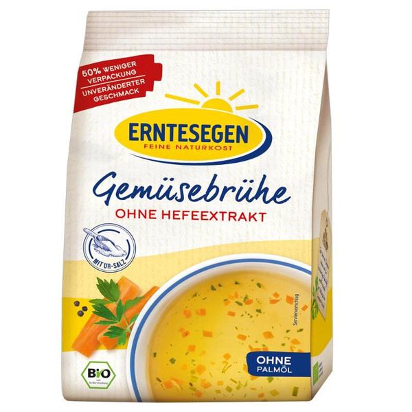 Produktfoto zu Gemüsebrühe hefefrei Nachfüllbeutel 250g